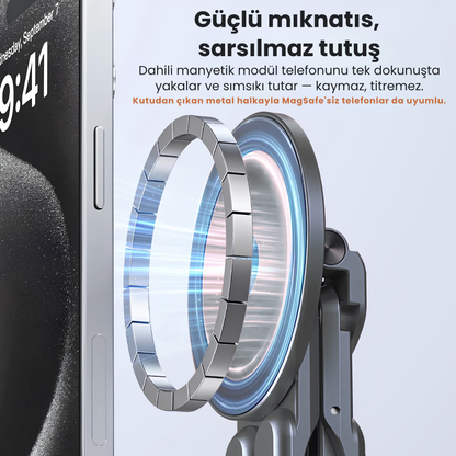 Levio Arc — 4'ü 1 Arada Katlanabilir Manyetik Stand